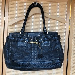 COACH Large Black Large HAMPTON CarryAll 10529
